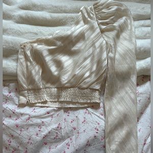 Do+Be one shoulder top